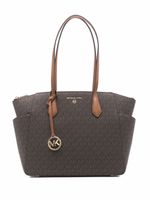 Michael Kors sac cabas Marilyn médium à motif monogrammé - Marron - thumbnail