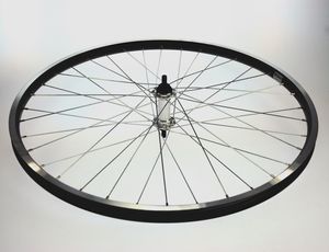 Bikefun Voorwiel 26x1.75 alu zwart