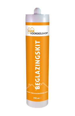 Beglazingskit 290 ml wit