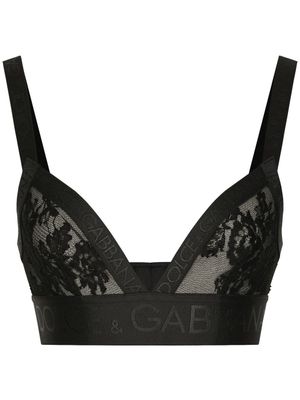 Dolce & Gabbana soutien-gorge en dentelle - Noir Dolce & Gabbana soutien-gorge en dentelle - Noir