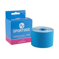 SportDoc Kinesiology tape blauw - thumbnail