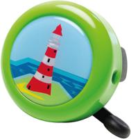 REICH fietsbel "leuchtturm" bell lighthouse kiwi green