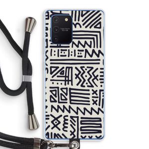 Marrakech print: Samsung Galaxy Note 10 Lite Transparant Hoesje met koord