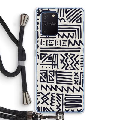 Marrakech print: Samsung Galaxy Note 10 Lite Transparant Hoesje met koord