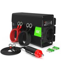 Green Cell INV14 netvoeding & inverter Auto 300 W Zwart