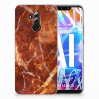 Huawei Mate 20 Lite | TPU | Siliconen hoesje | Marmer Bruin Huawei Mate 20 Lite | TPU | Siliconen hoesje | Marmer Bruin