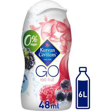 Karvan Cevitam GO Rood Fruit Siroop, 48 ml bij Jumbo