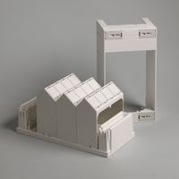 Attema patchkast leeg kleur wit 1882