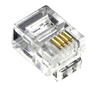 RJ11 Connector 6P4C(100st)