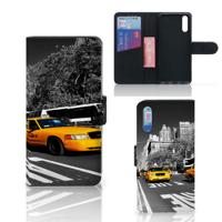 Huawei P20 | Flip Cover | New York Taxi