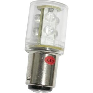 Barthelme 52160215 LED-lamp Wit BA15d 24 V/DC, 24 V/AC 20 mA 22 lm