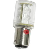 Barthelme 52160215 LED-lamp Wit BA15d 24 V/DC, 24 V/AC 20 mA 22 lm