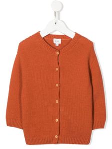 Knot cardigan Marselle en maille - Orange