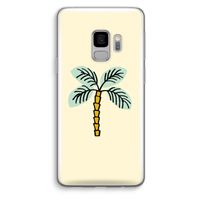 Palmboom: Samsung Galaxy S9 Transparant Hoesje