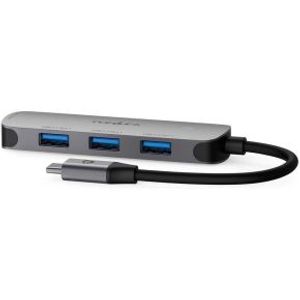 USB-Hub | 1x USB-C© | 4x USB A Female | 4-Poorts poort(en) | USB 3.2 Gen 1 | USB Gevoed | 5 Gbps