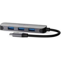 USB-Hub | 1x USB-C© | 4x USB A Female | 4-Poorts poort(en) | USB 3.2 Gen 1 | USB Gevoed | 5 Gbps - thumbnail