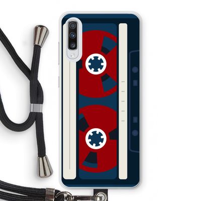 Here's your tape: Samsung Galaxy A70 Transparant Hoesje met koord
