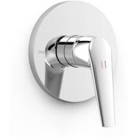 Douchekraan afbouwdeel Tres Fuji | Inbouw | Mengkraan | 1-weg | Rond | Chroom