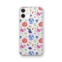 Bloemetjes: iPhone 12 Transparant Hoesje