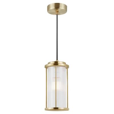 Messing hanglamp met ingebouwde E27 fitting &apos;Nordlux Linton&apos;