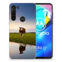 Motorola Moto G8 Power | TPU Hoesje | Koe Motorola Moto G8 Power | TPU Hoesje | Koe