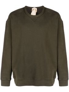 Ten C sweat en coton à détail de patch - Vert