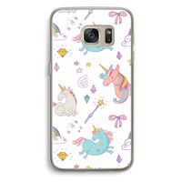 Fantasiewereld: Samsung Galaxy S7 Transparant Hoesje