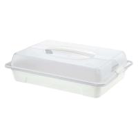 Rotho Fresh Partybutler Serveertray 43.5x11x29.5 cm Wit/Transparant