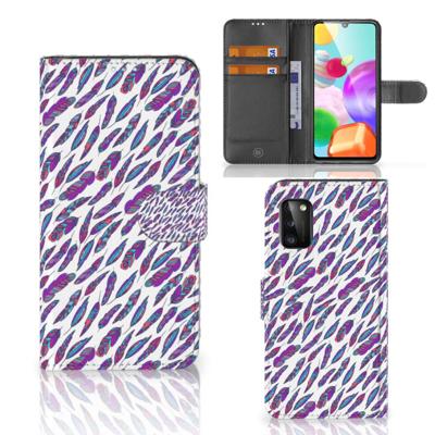 Samsung Galaxy A41 | Telefoon Hoesje | Feathers Color Samsung Galaxy A41 | Telefoon Hoesje | Feathers Color
