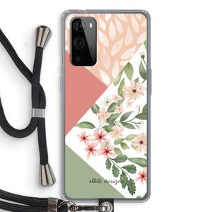 Sweet heaven geometrics: OnePlus 9 Pro Transparant Hoesje met koord