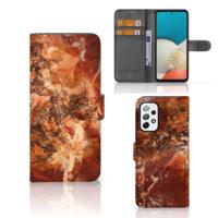 Samsung Galaxy A73 5G | Bookcase | Marmer Bruin