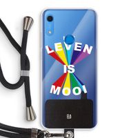 Het Leven Is Mooi: Huawei Y6s Transparant Hoesje met koord