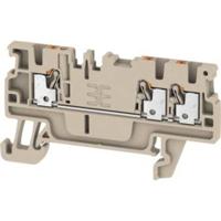 Weidmüller 1552740000 Doorgangsklem 3.50 mm Spanveer Beige 50 stuk(s)