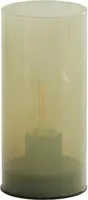Light & Living tafellamp glas vazolla 7x15cm mint groen