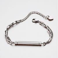 Elegante As-kamer Armband RVS (verstelbaar)