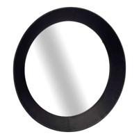 Wandspiegel Gift Decor Zwart 80 x 7,5 x 80 cm Cirkel