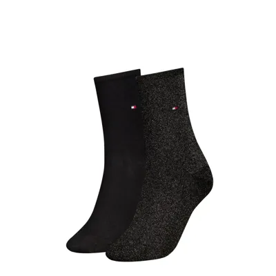 Tommy Hilfiger 2-pack sokken - Naadloze Dames katoenen sokken