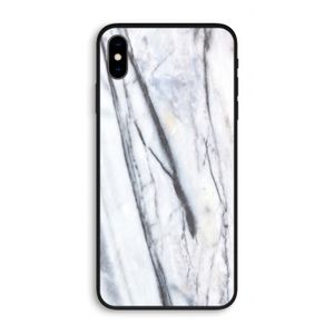 Gestreepte marmer: iPhone XS Max Biologisch afbreekbaar hoesje