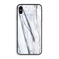 Gestreepte marmer: iPhone XS Max Biologisch afbreekbaar hoesje