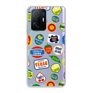 Fruitsticker: Xiaomi 11T Pro Transparant Hoesje