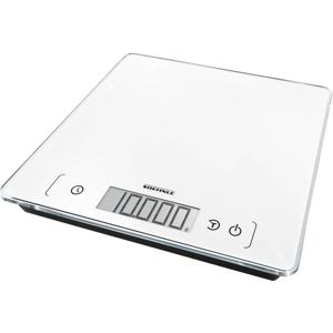 Soehnle KWD Page Comfort 400 Keukenweegschaal Digitaal Weegbereik (max.)=10 kg Wit 220 x 220 x 18