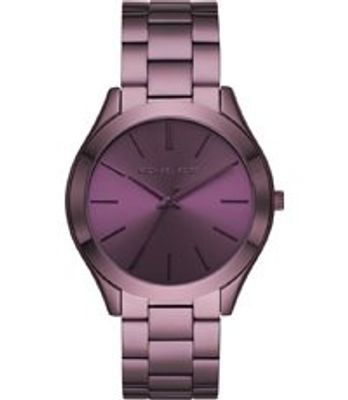 Horlogeband Michael Kors MK4415 Roestvrij staal (RVS) Paars 20mm