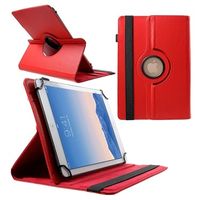 Universal Rotary Folio Case voor Tablets - 9-10 - Rood - thumbnail