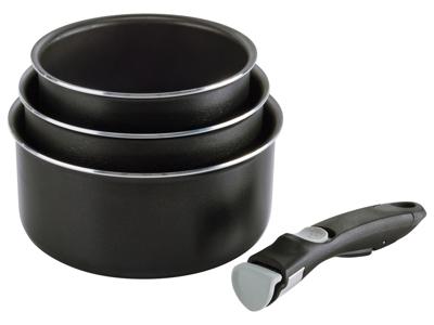CRIVIT Pannenset 4-delig (Steelpannenset)