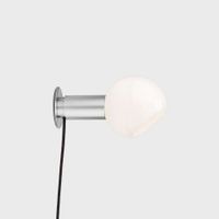 Anour Donya Sphere Wandlamp - Geborsteld roestvrij staal