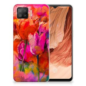 Hoesje maken OPPO A73 4G Tulips