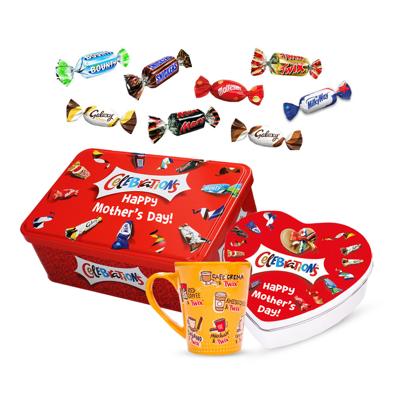 Mars Celebrations Moederdag giftbox pakket met Twix mok - "Happy Mothe