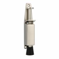 AMIG Deurvastzetter - 1x - 120 x 25mm - 28mm slag - voetbediening - zilver - deurvergrendeling AMIG Deurvastzetter - 1x - 120 x 25mm - 28mm slag - voetbediening - zilver - deurvergrendeling