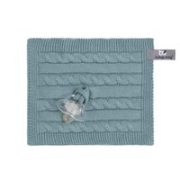 Baby's Only speendoekje Cable Classic Stonegreen Maat