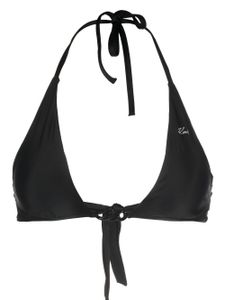 Karl Lagerfeld haut de bikini Karl DNA à bonnets triangles - Noir